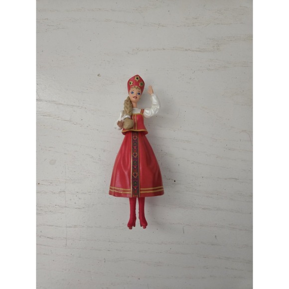 Hallmark Other - VTG Hallmark Keepsake Ornament 1999 Russian Barbie #4 Dolls of the World **READ*